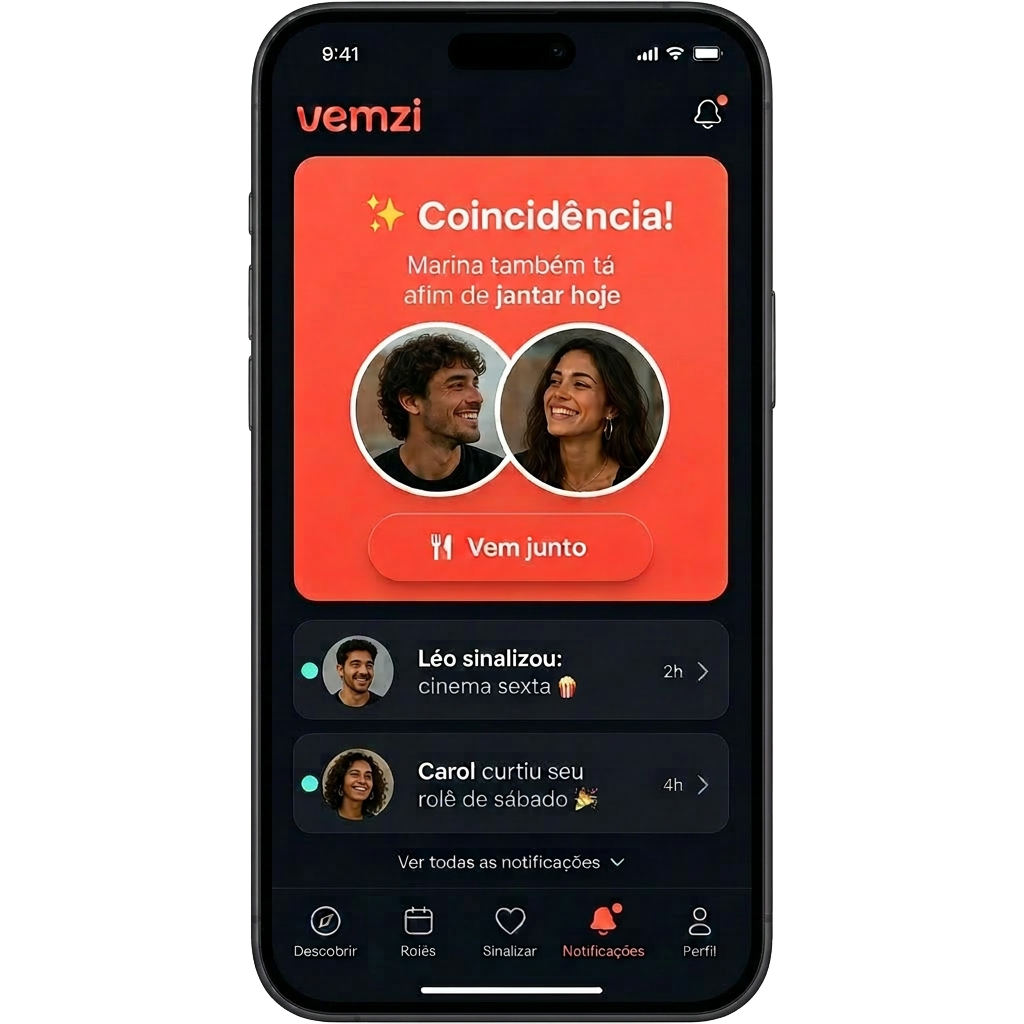 A notificação que importa.